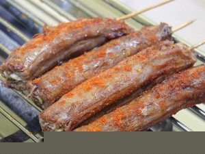 特色烤鸭脖